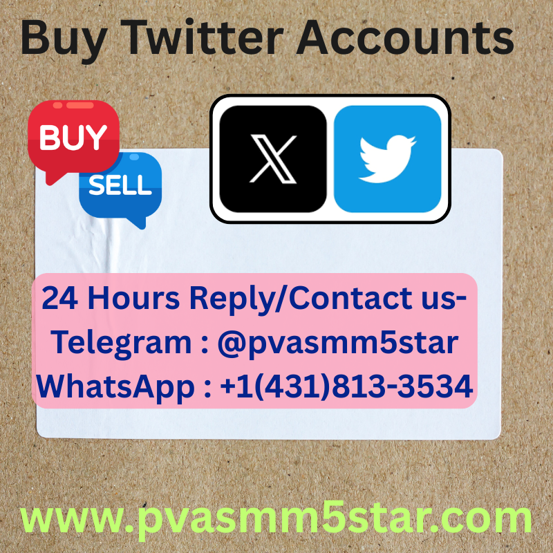 Cover image for Buy Twitter Accounts | Aged Twitter Accounts For Sale