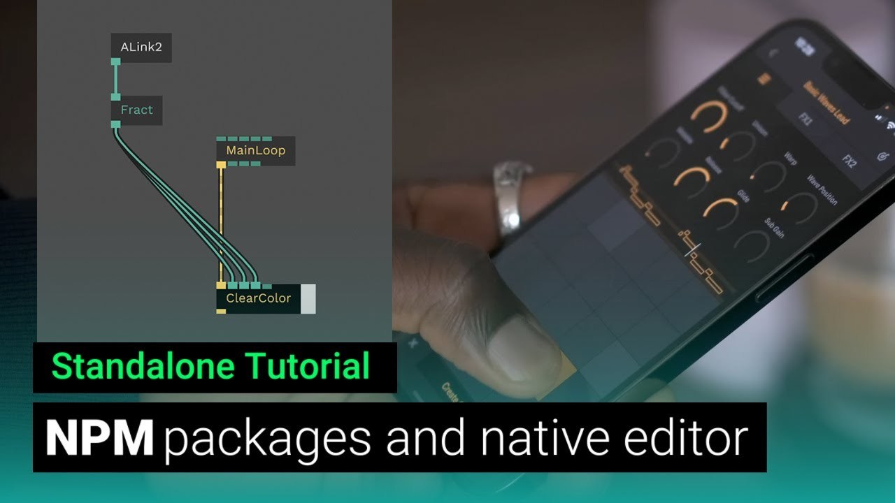 Cover image for Ableton link and cables: Standalone use NPM packages and native editor