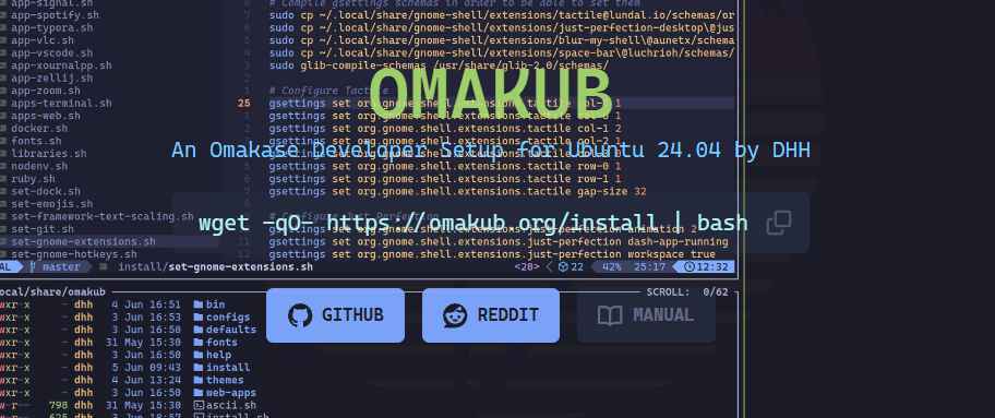 Cover image for Read  about post that went against Community standards at Facebook: Meet Omakub - Your Developer Setup for Ubuntu 24.04 by DHH