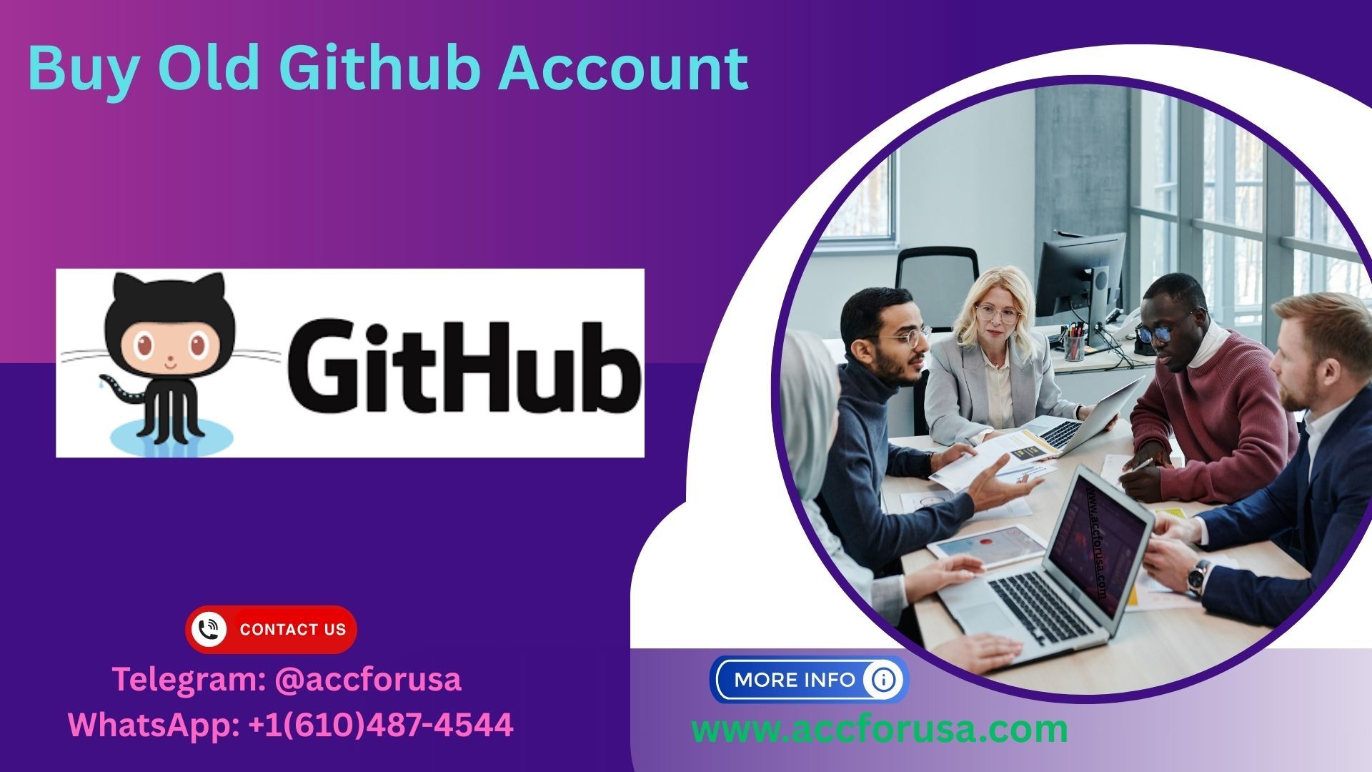 Cover image for 
Buy Old GitHub Accounts for Business & Freelancing