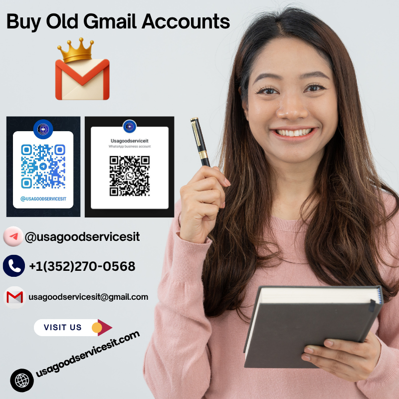 Cover image for Buy Old Gmail Account - Best Quality & 100% Phone Verified