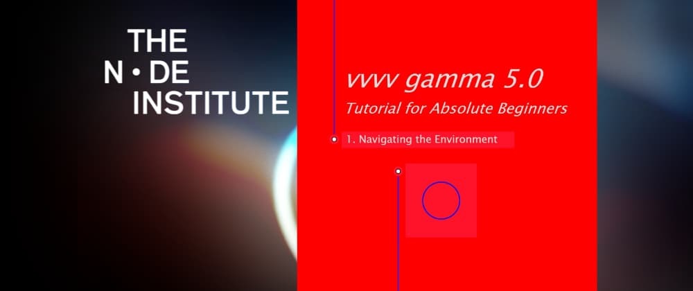 Cover image for VVVV gamma 5.0 Tutorial series for Absolute Beginners