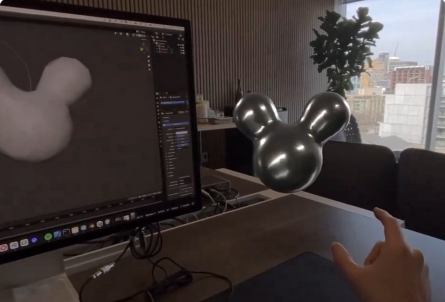 Cover image for Mind-Blowing Setup That Lets You Preview Blender Scenes in AR in Real-Time