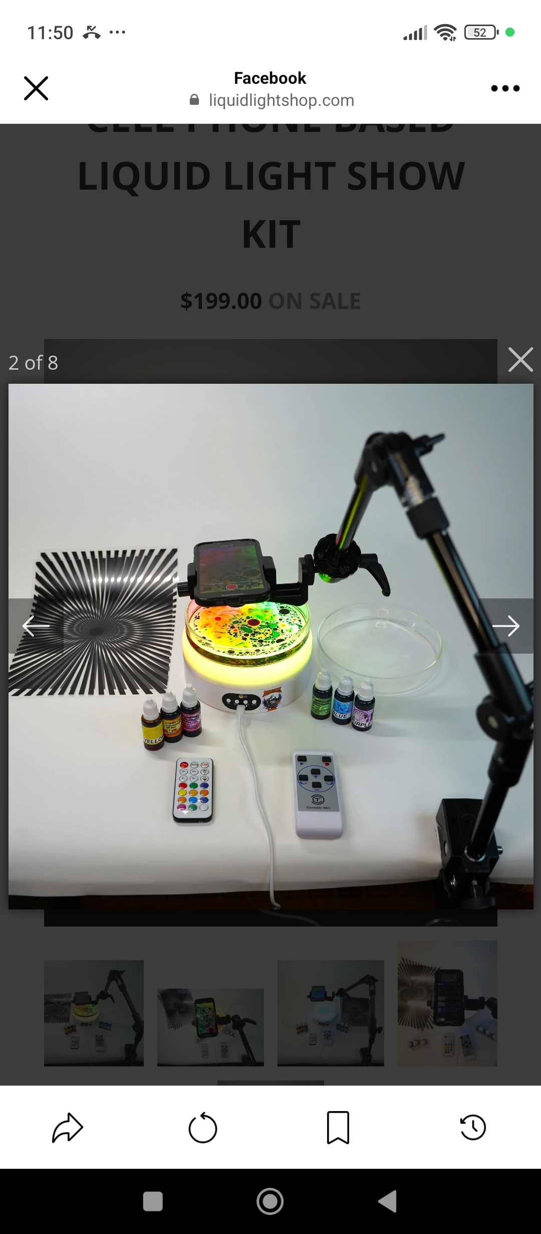 Cover image for THE INFLUENCER - CELL PHONE BASED LIQUID LIGHT SHOW KIT