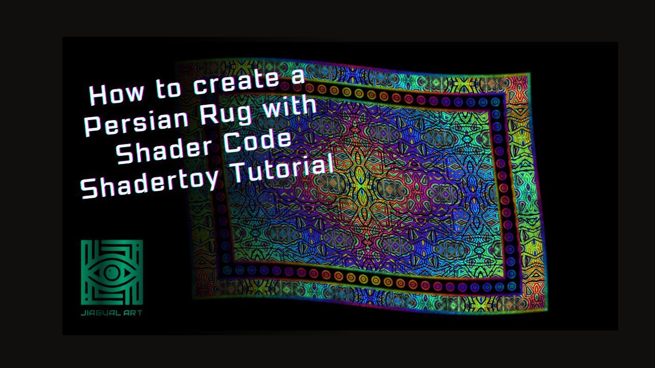 Cover image for How to create a Magic Rug with Shader Code — Shadertoy Tutorial