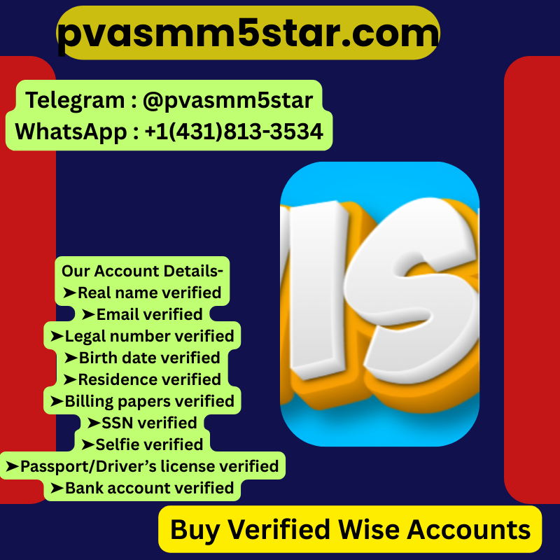 Cover image for Buy Verified Wise Accounts - 100% safe to use?