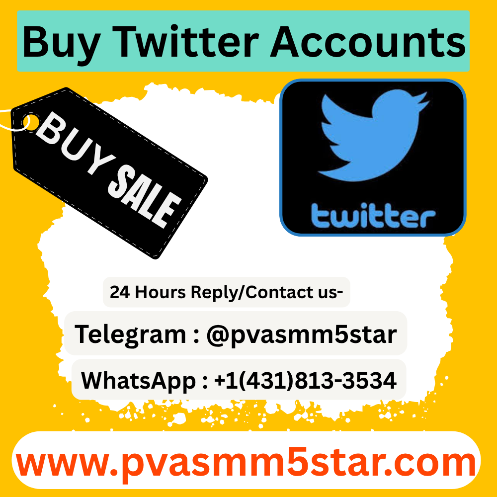 Cover image for Buy Twitter Accounts - PVA/Non-PVA Twitter Accounts 