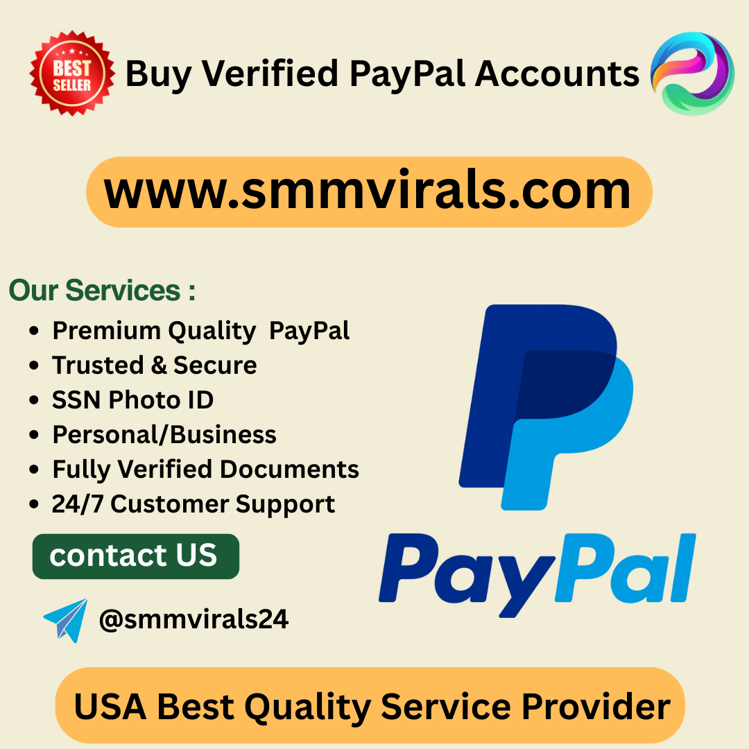 Cover image for Personal Verified PayPal Accounts