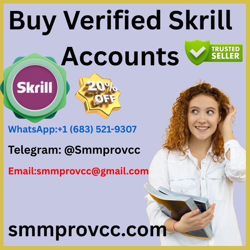 Cover image for Buy Verified Skrill Accounts – USA-Based, Fast & Safe Delivery
