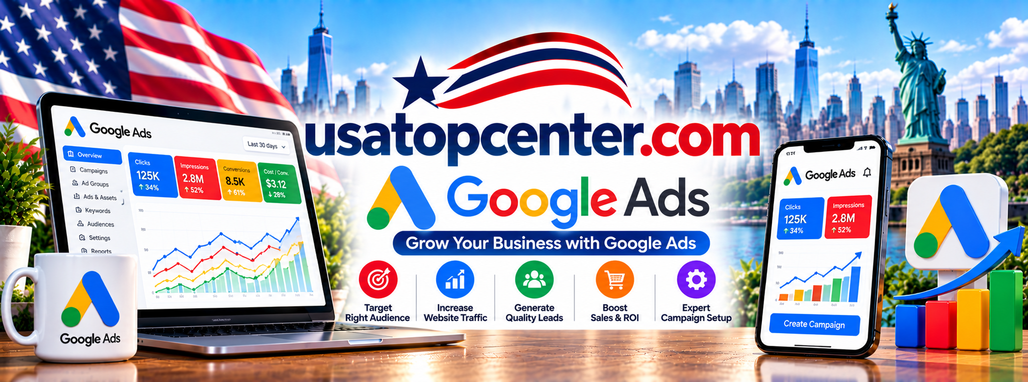 Cover image for 101 TOP USA SITE 2026, Buy Google Ads Account