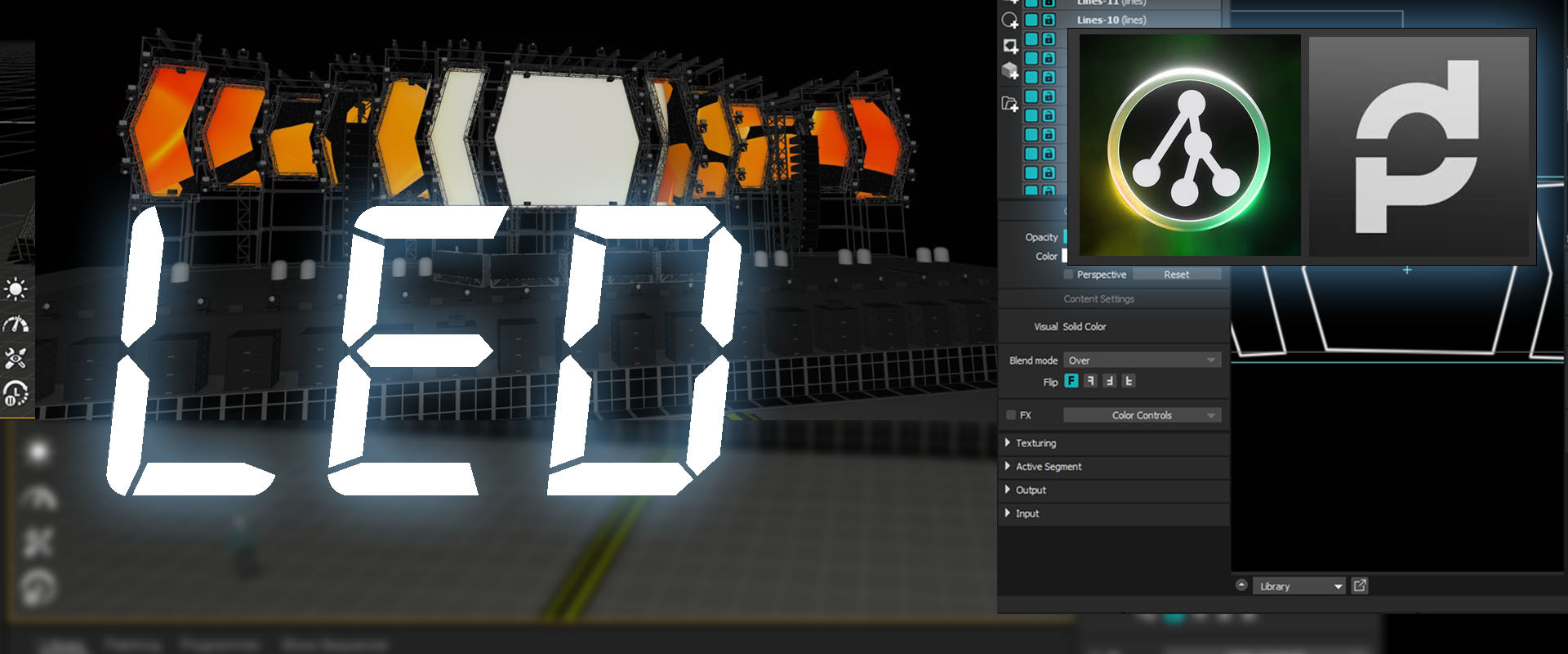 Cover image for Using MadMapper visuals to LED in Depence from | #madmapper #depence #visualizer 