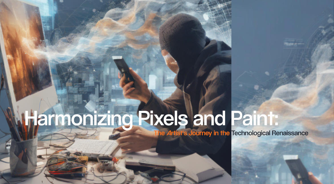 Cover image for Harmonizing Pixels and Paint: The Artist's Journey in the Technological Renaissance
