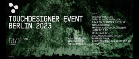 Cover image for Touch Designer Event 2023 - Berlin