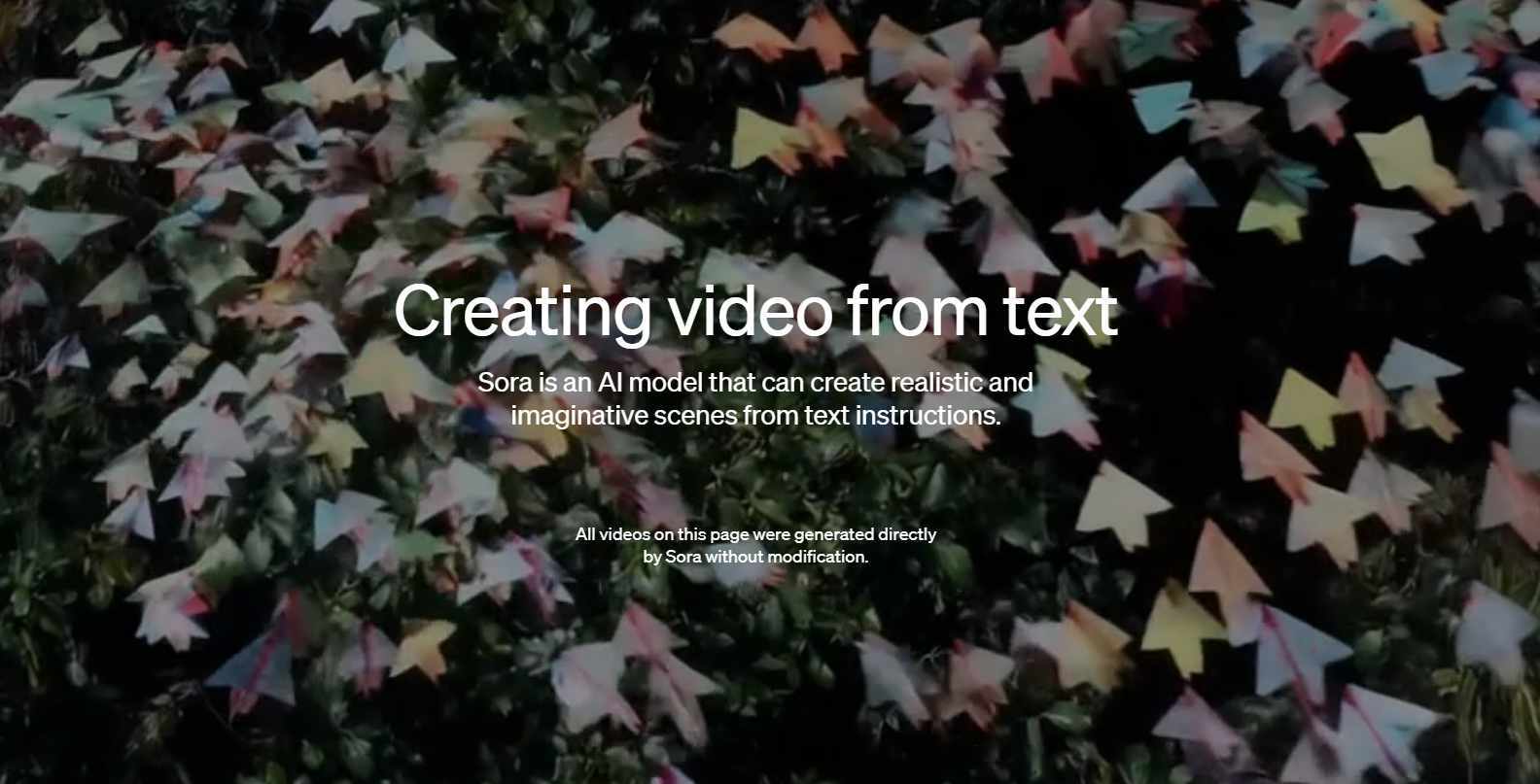 Cover image for Sora - New Text to Video Model from OpenAI
