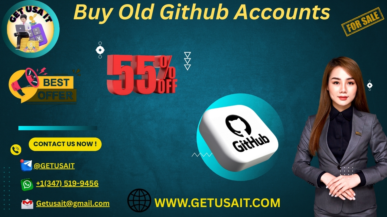 Cover image for Get a GitHub Account with an Established Online Presence. Buy Now