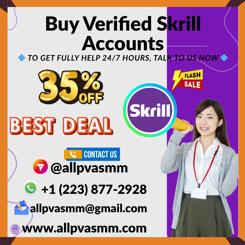 Cover image for 10---How to Buy Verified Skrill Accounts Safely and Easily
