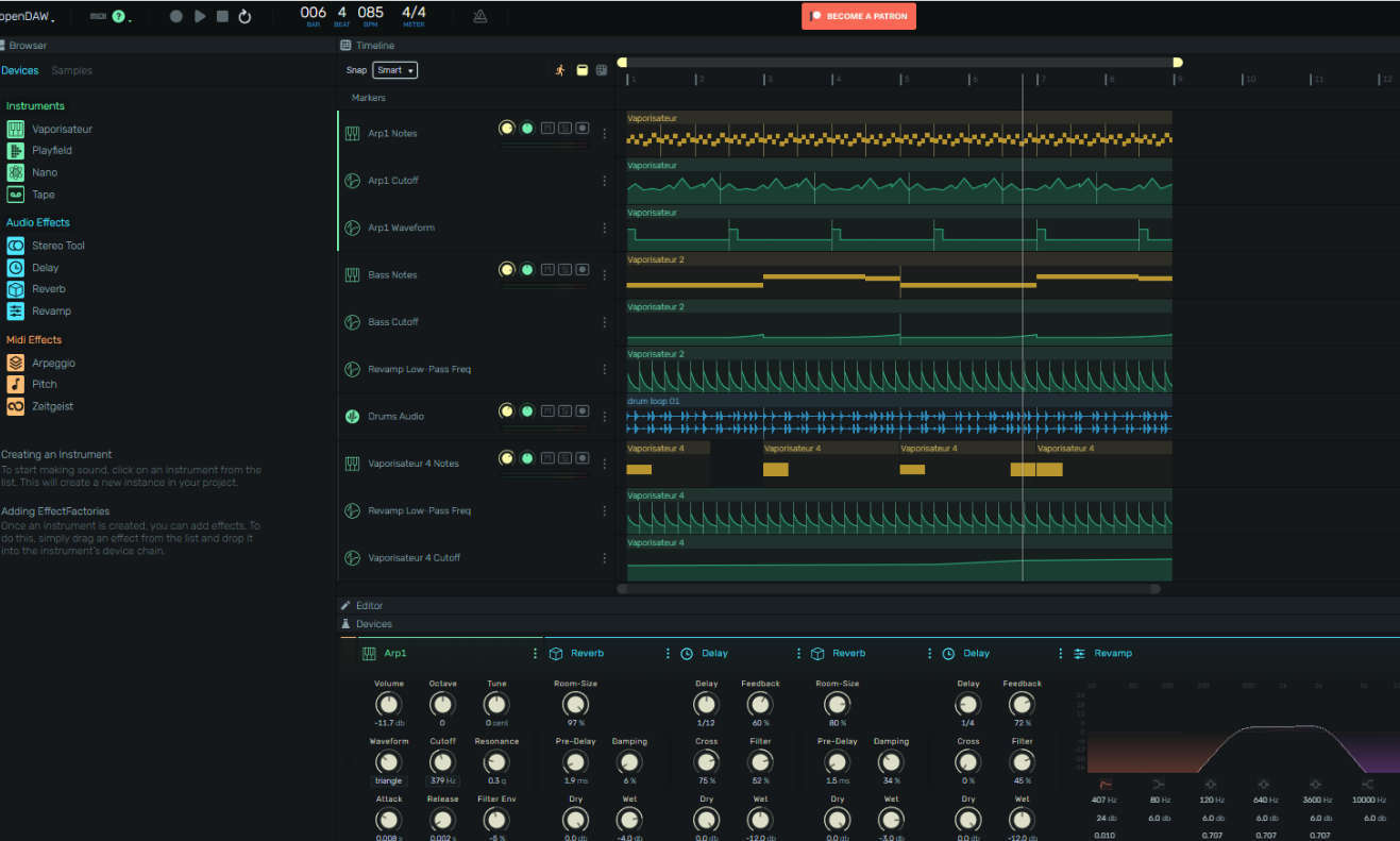 Cover image for openDAW - there's a new FREE DAW in town