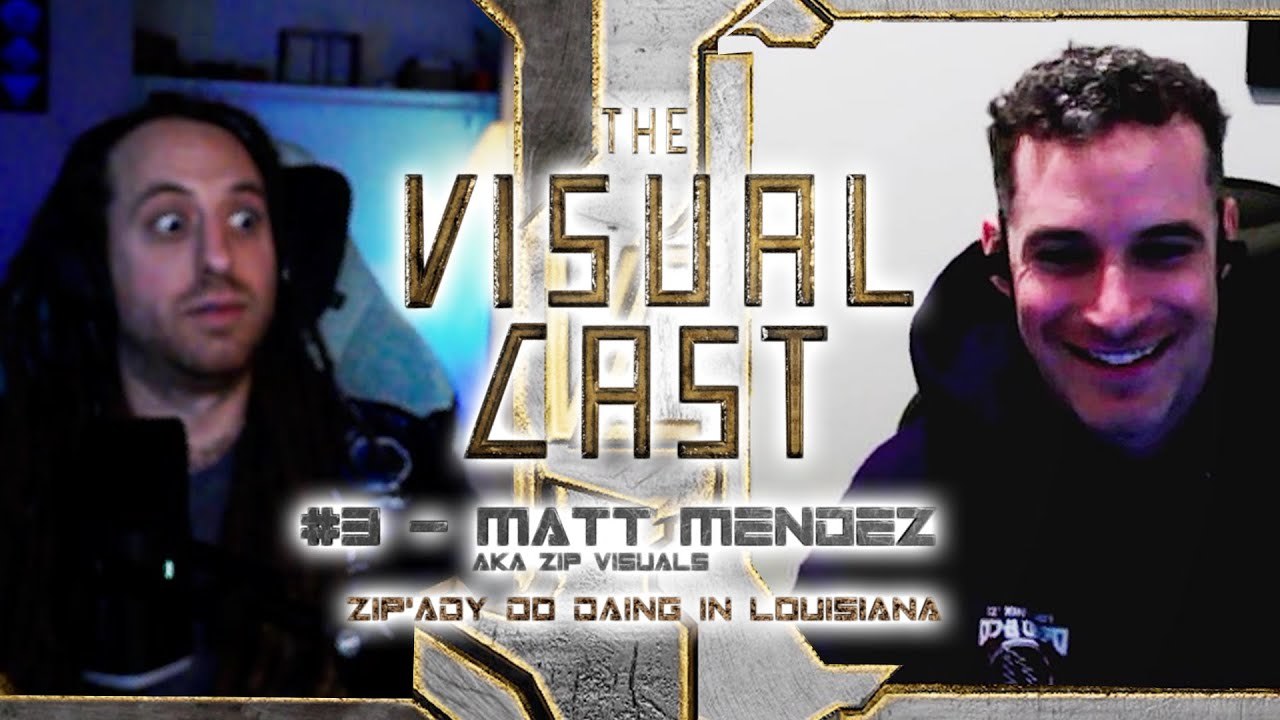 Cover image for The Visual Cast | EP3 - Matt Mendez/ZIP Visuals , Zip'ady do daing in Louisiana