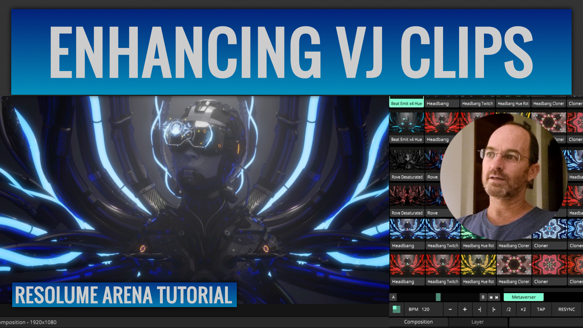 Cover image for Resolume Arena Tutorial: Clip Position FTW!