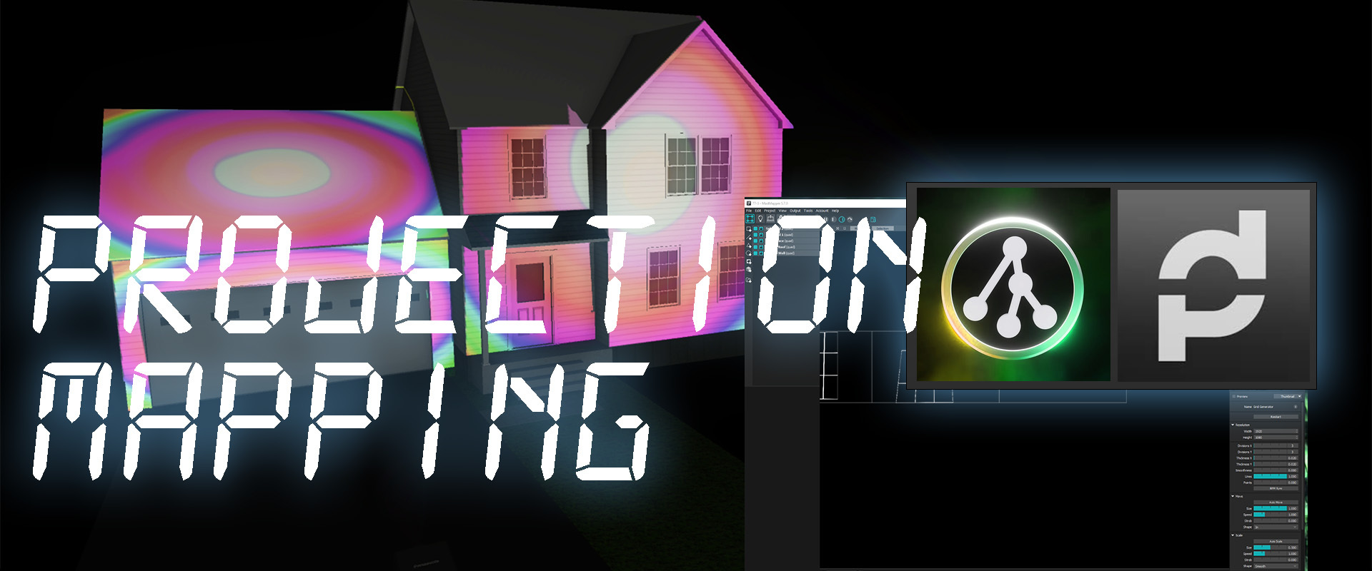 Cover image for Projection Mapping with MadMapper and Depence | Basic to Advanced Level | #madmapper #depence