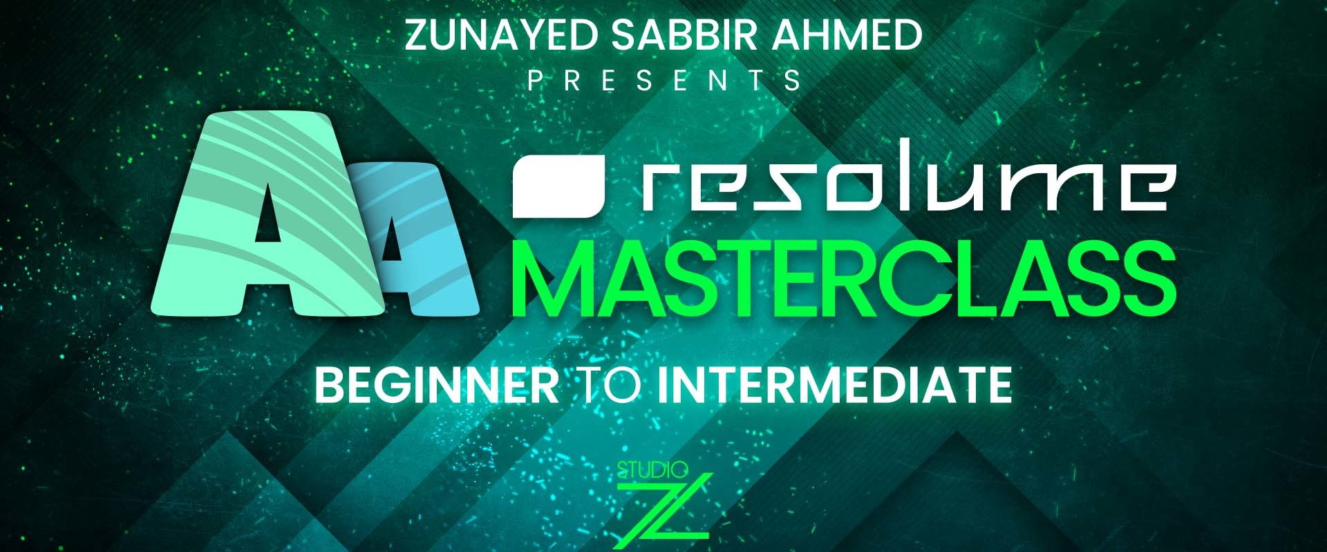 Cover image for Resolume Masterclass- from Beginner to Intermediate | Online Masterclass