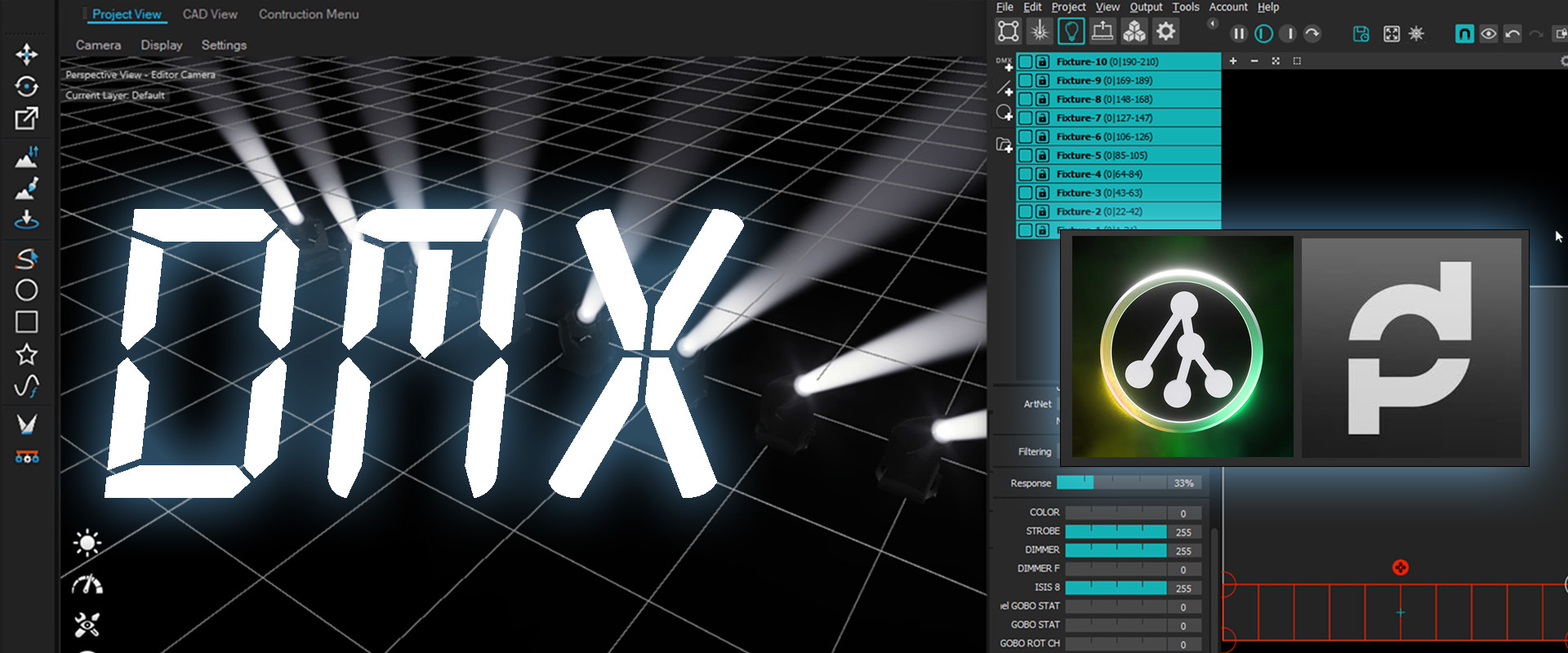 Cover image for Lighting with MadMapper to Visualize in Depence 3 | #madmapper #depence #visualizer