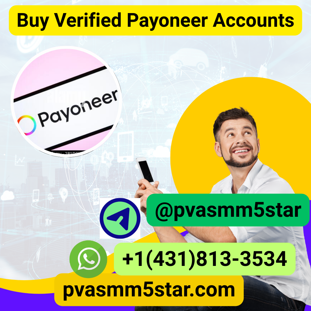 Cover image for Buy Verified Payoneer Account - 100% Verified & Safe

