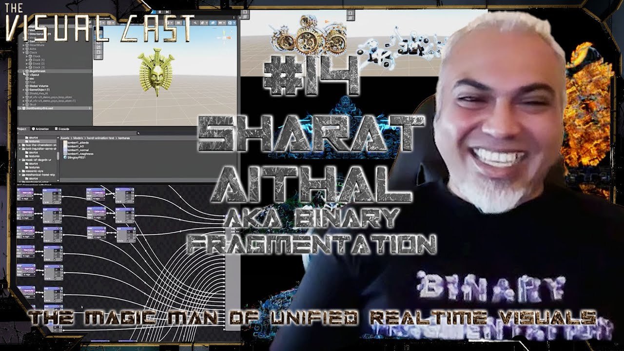 Cover image for VC | EP14 - Sharat Aithal 
 -Binary Fragmentation , The MagicMan Of Unified Real Time Visuals