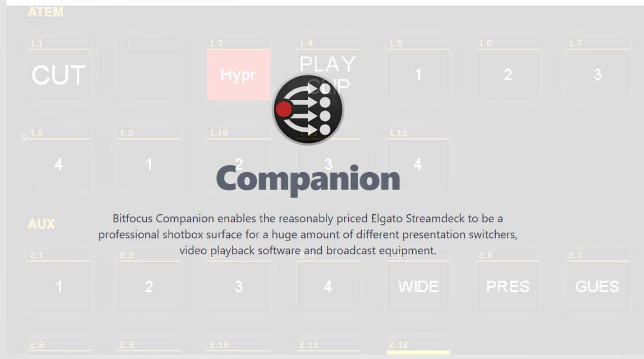 Cover image for Companion - Stream Deck Emulator