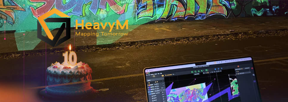 Cover image for A Decade of Light, Art & Innovation - Celebrating HeavyM’s 10th Anniversary with VJ Union! 🎉