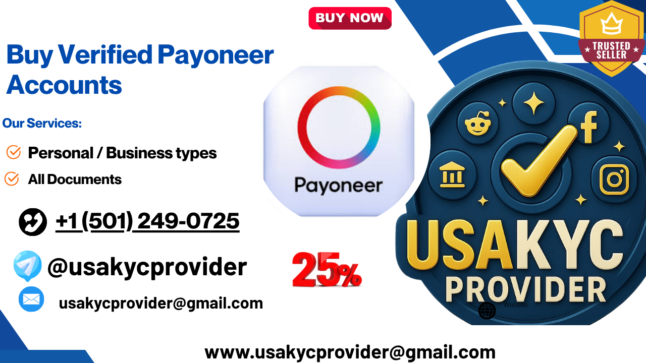 Cover image for How to Find Reliable Sources When You Buy Verified Payoneer Accounts
