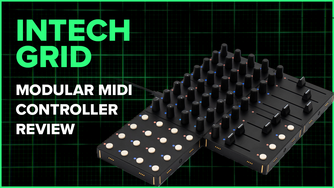 Cover image for Intech GRID | Modular Midi Controller | Good for VJs?