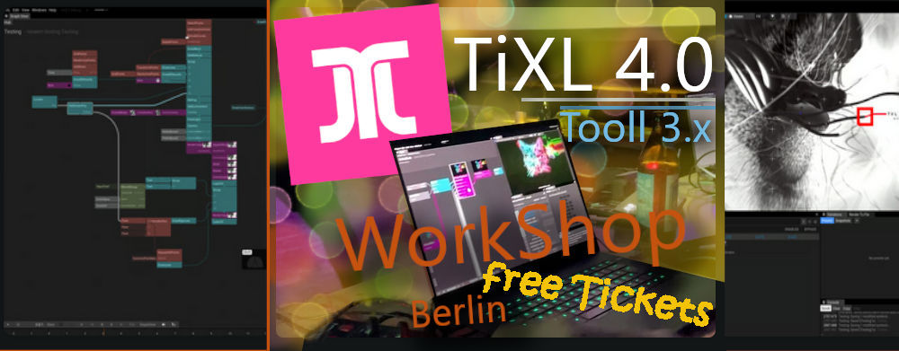 Cover image for Free Tickets for TiXL WorkShop @ Berlin Sept. 6.& 7.