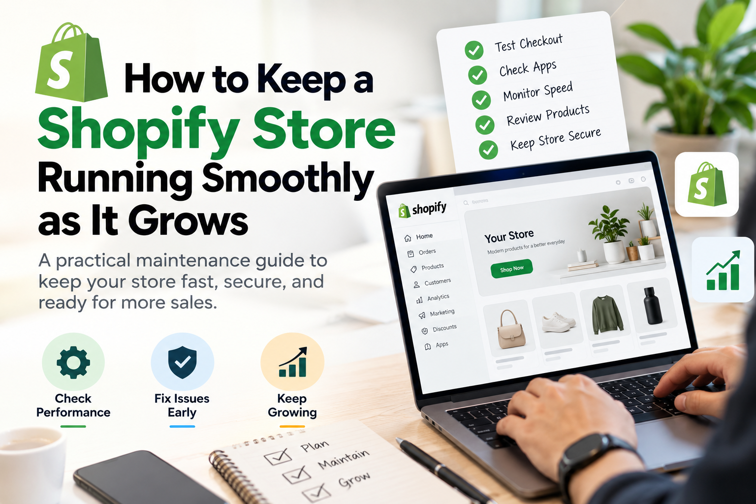 Cover image for How to Keep a Shopify Store Running Smoothly as It Grows