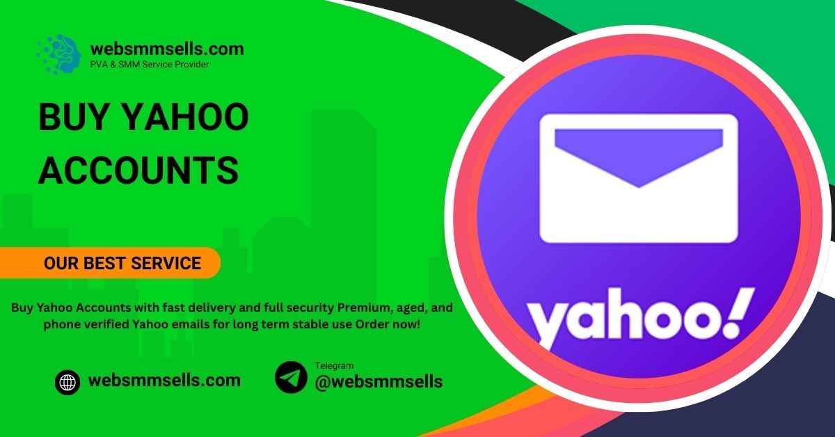 Cover image for Get Yahoo Accounts – Trusted & Verified Sellers
