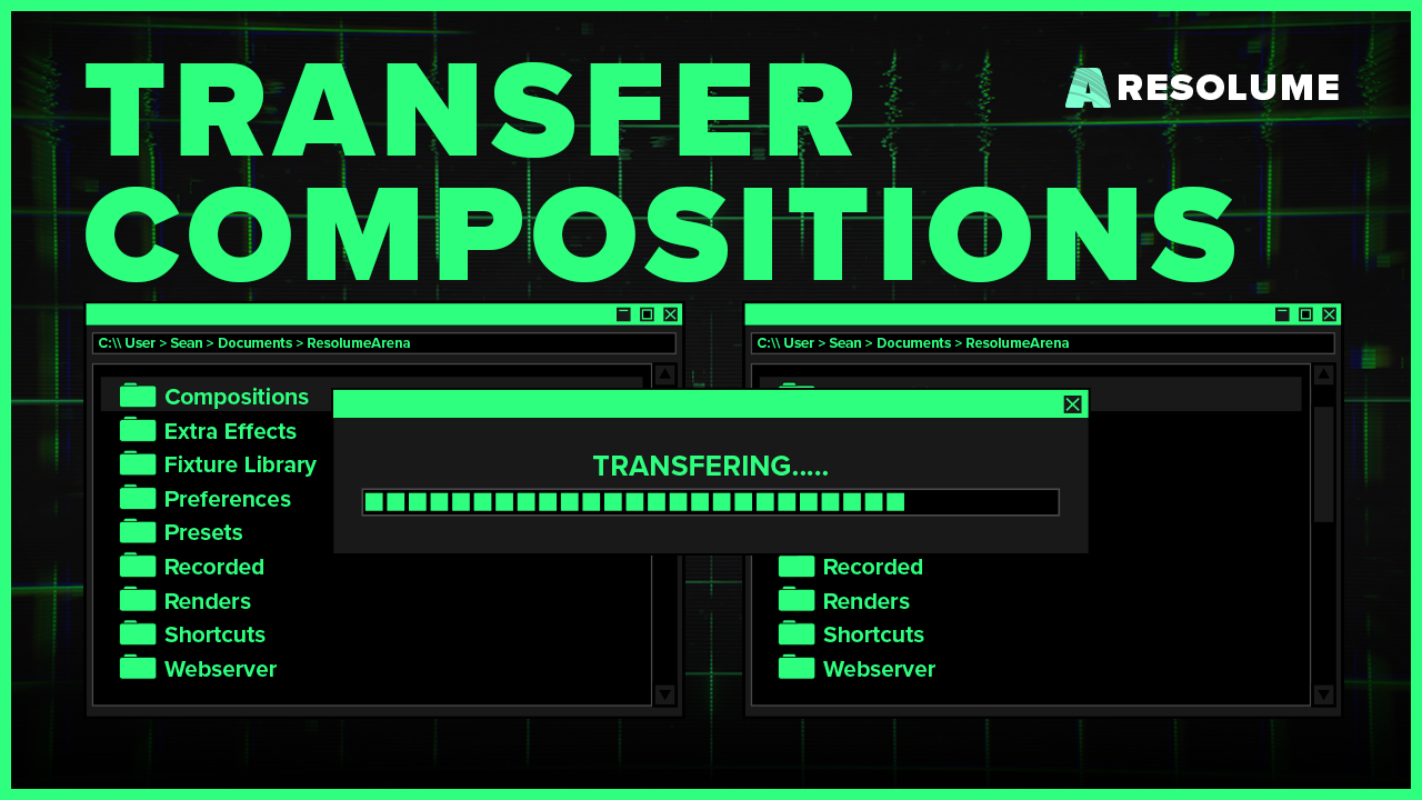Cover image for Transfer Compositions, Advanced Output, Midi, and Presets | Resolume Quick Tip Tutorial