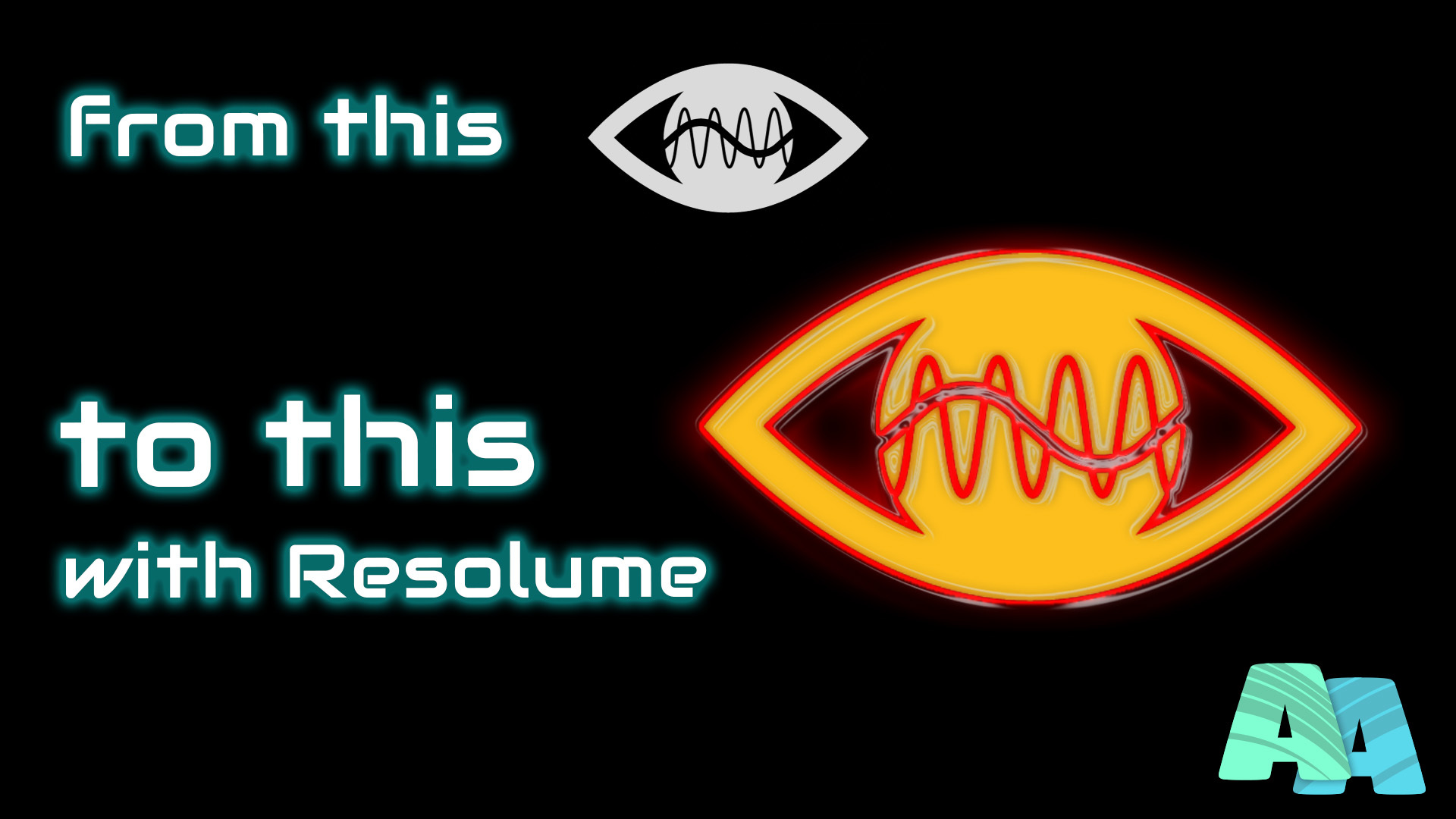 Cover image for Neon logos & text - Light'n'Shine + Resolume tutorial