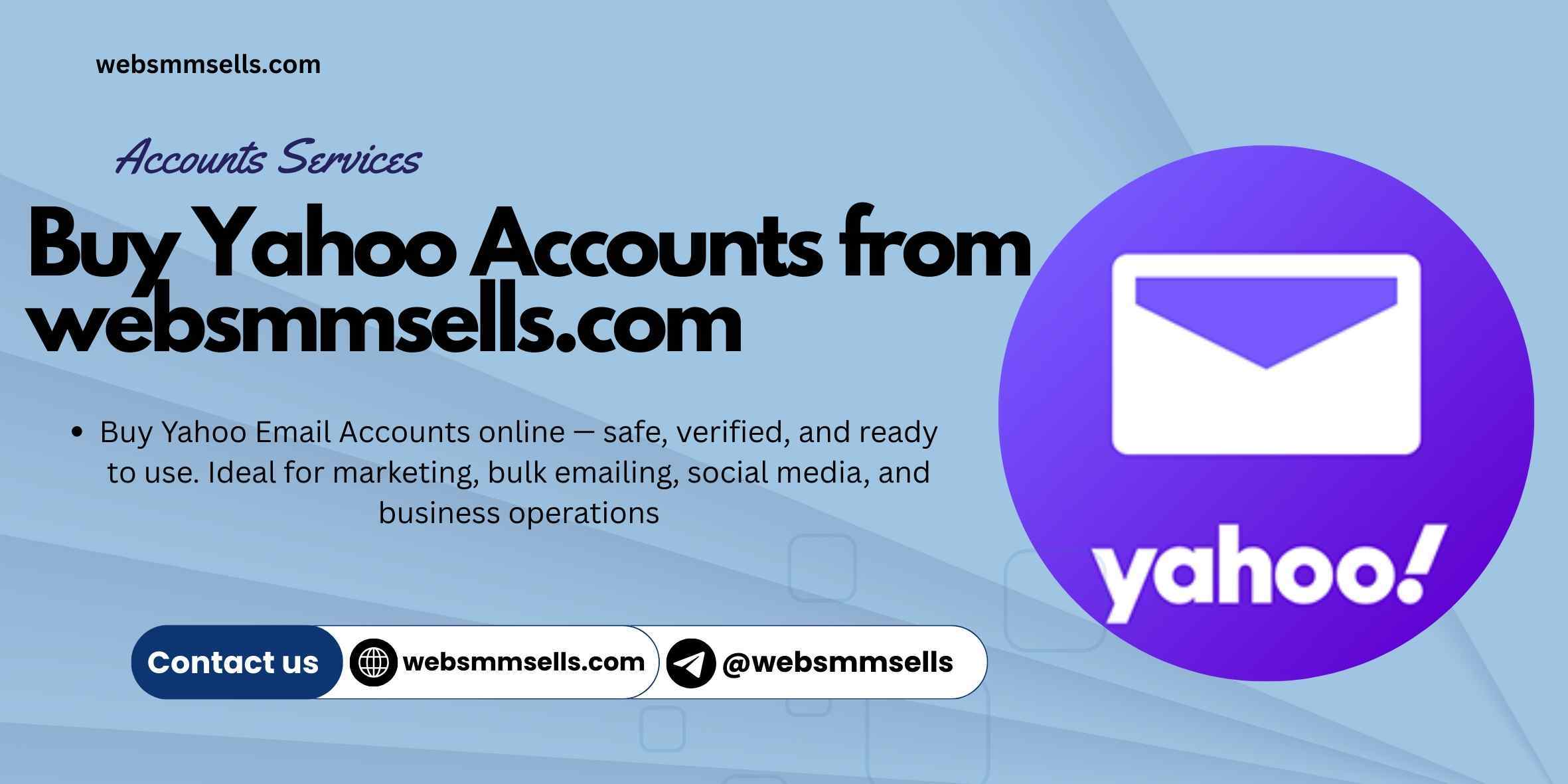 Cover image for Buy Yahoo Accounts with 2FA Enabled – Trusted Seller