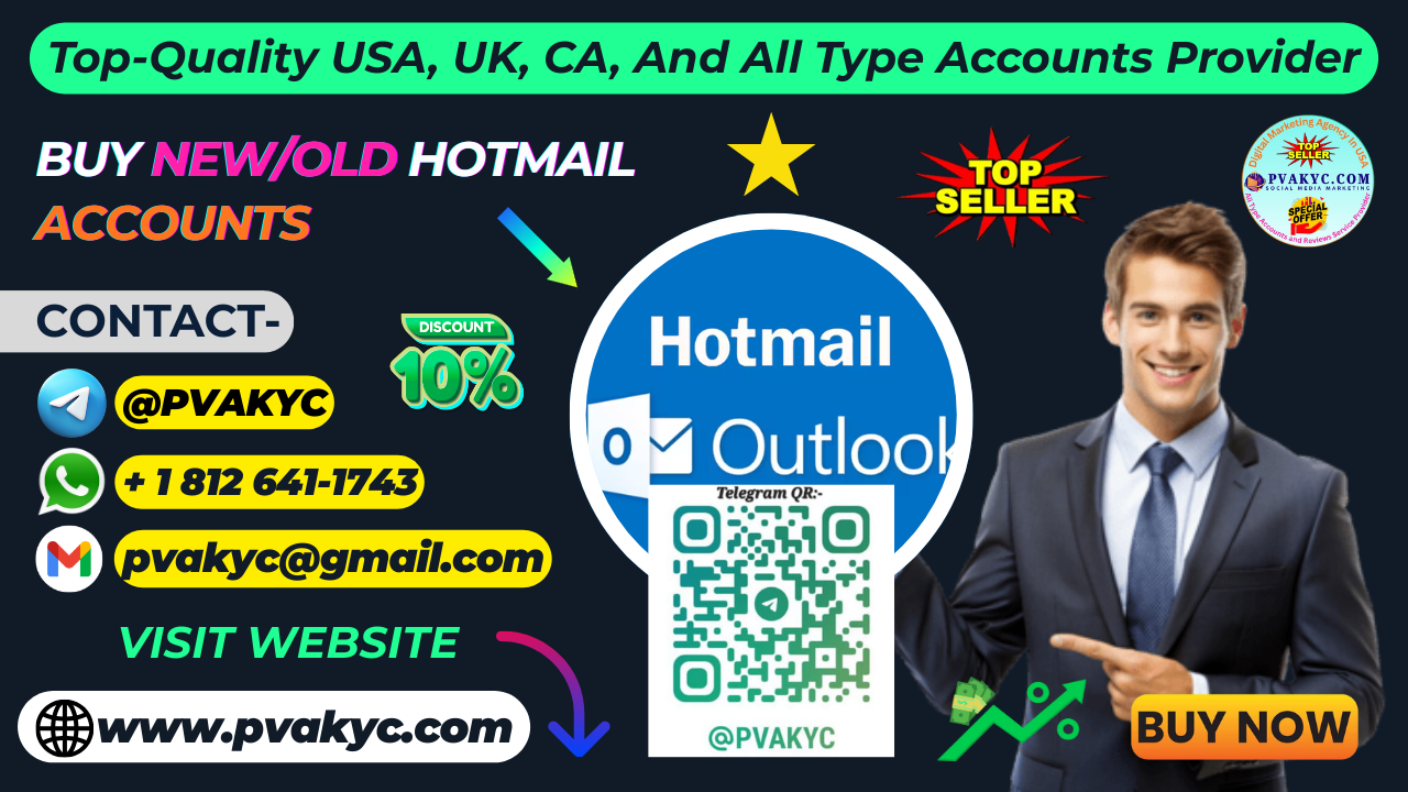 Cover image for Best Place Legit Way to Buy Old/New Hotmail Accounts In 2k26