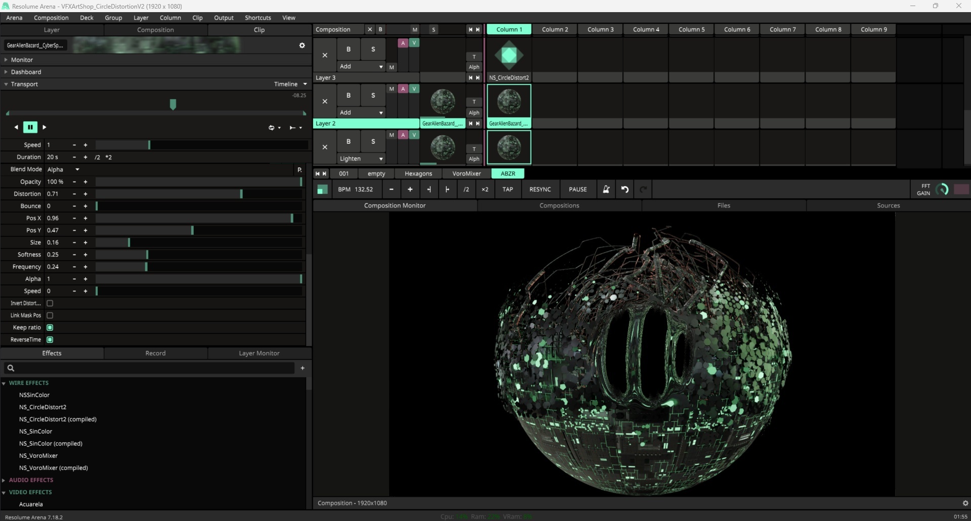 Cover image for Circle Distortion V2 now on Juicebar