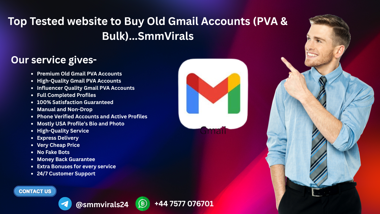 Cover image for Top 2.0 Sites to Buy Old Gmail Accounts In (PVA & Aged)...SmmVirals
