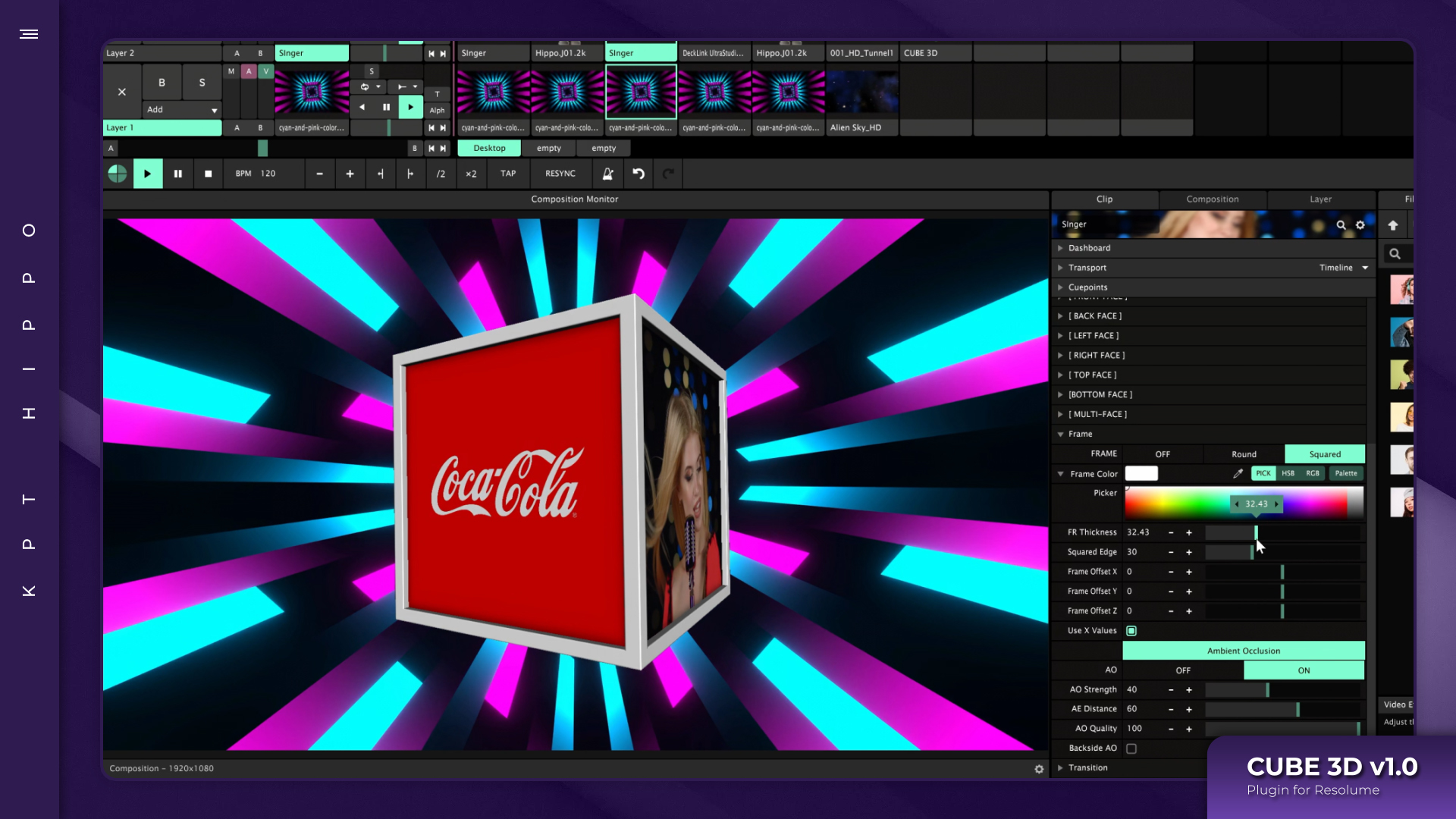 Cover image for CUBE 3D for Resolume