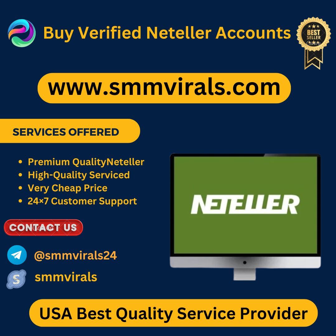 Cover image for Verified Neteller Accounts