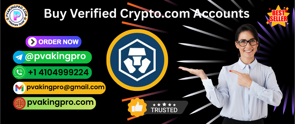 Cover image for Trusted & Secure Sources Buy Verified Crypto.com Accounts