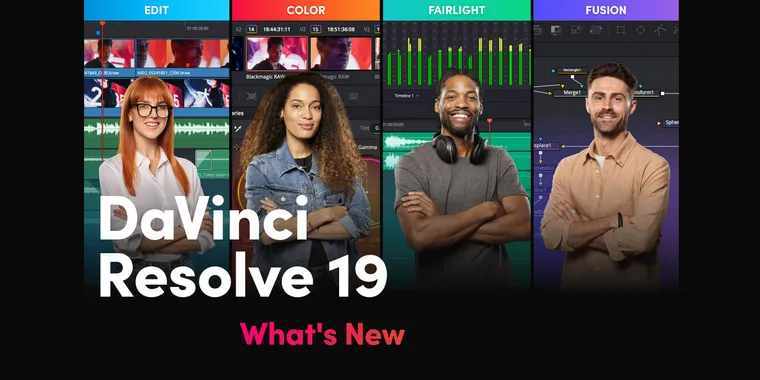 Cover image for DaVinci Resolve 19 + Fusion - Whats New