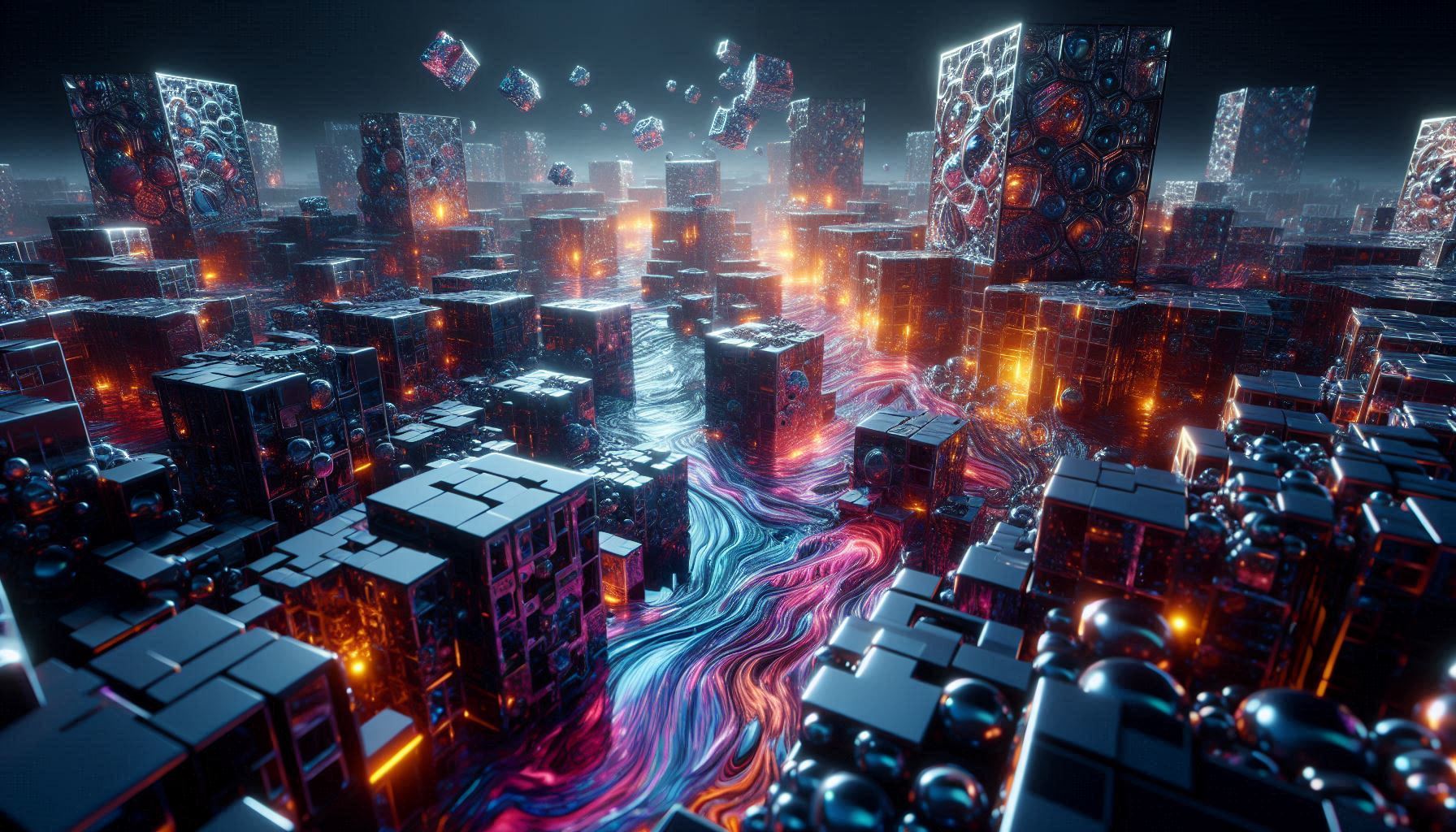 Cover image for Fractal Realms VJ Pack : 58 loops for 30$