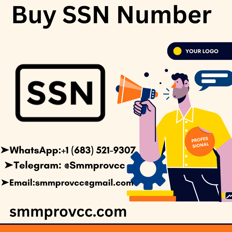 Cover image for Buy SSN Number - 100% Verified Social Security Number
