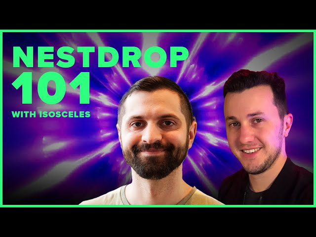 Cover image for NestDrop - The Easy Way to VJ with Milkdrop Generative Visuals