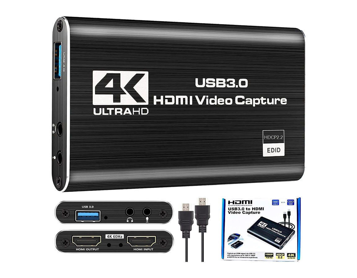 <br>
Shenzhi Tech USB3.0 Capture Cards 1080p60 fps 4K HDMI Game Video Card