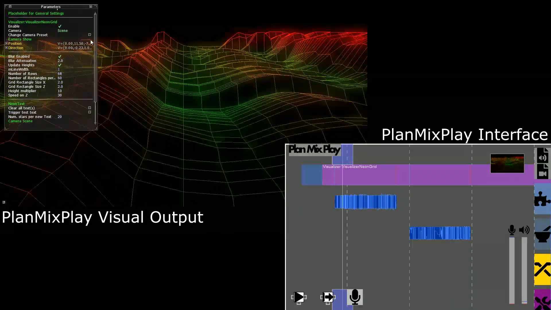 Cover image for Plan mix play - Synchronized audio and video live performance software